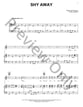 Shy Away piano sheet music cover